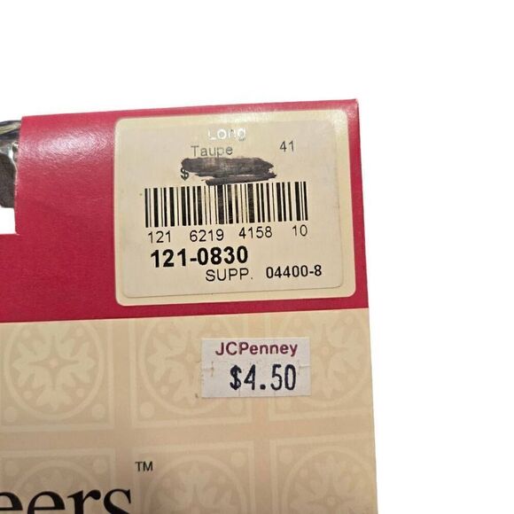 Worthington Sensible Sheers Super Shaper Pantyhose Nylons SZ Long Taupe Vintage - Picture 2 of 6